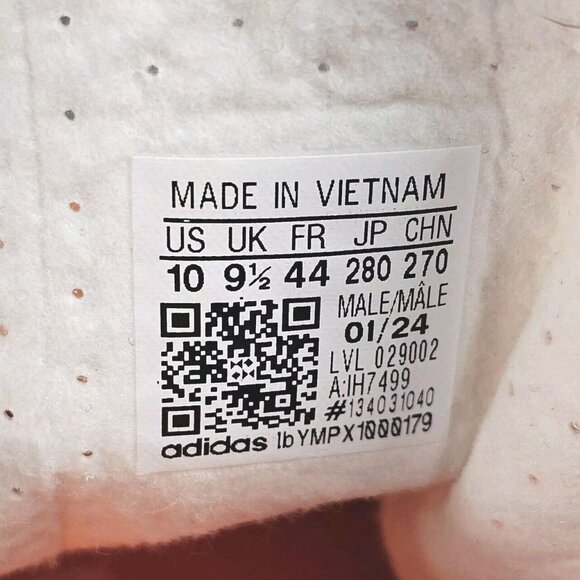 Adidas Originals GAZELLE INDOOR IH7499 Easy Orange Clear Mint Gum - Men's Sz 10 - Picture 10 of 16